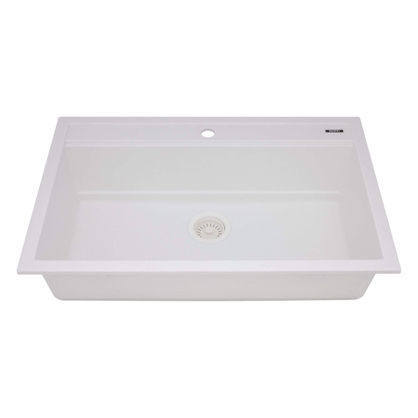 Ruvati epiCube RVG1631 31" Topmount Workstation Kitchen Sink with Dual Ledges
