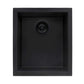 Ruvati epiGranite RVG2016 15" Undermount Single Bowl Wet Bar and Prep Sink