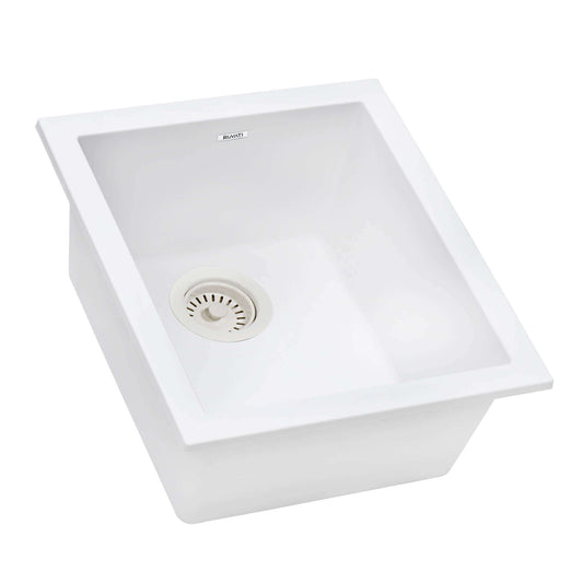 Ruvati epiGranite RVG2016 15" Undermount Single Bowl Wet Bar and Prep Sink