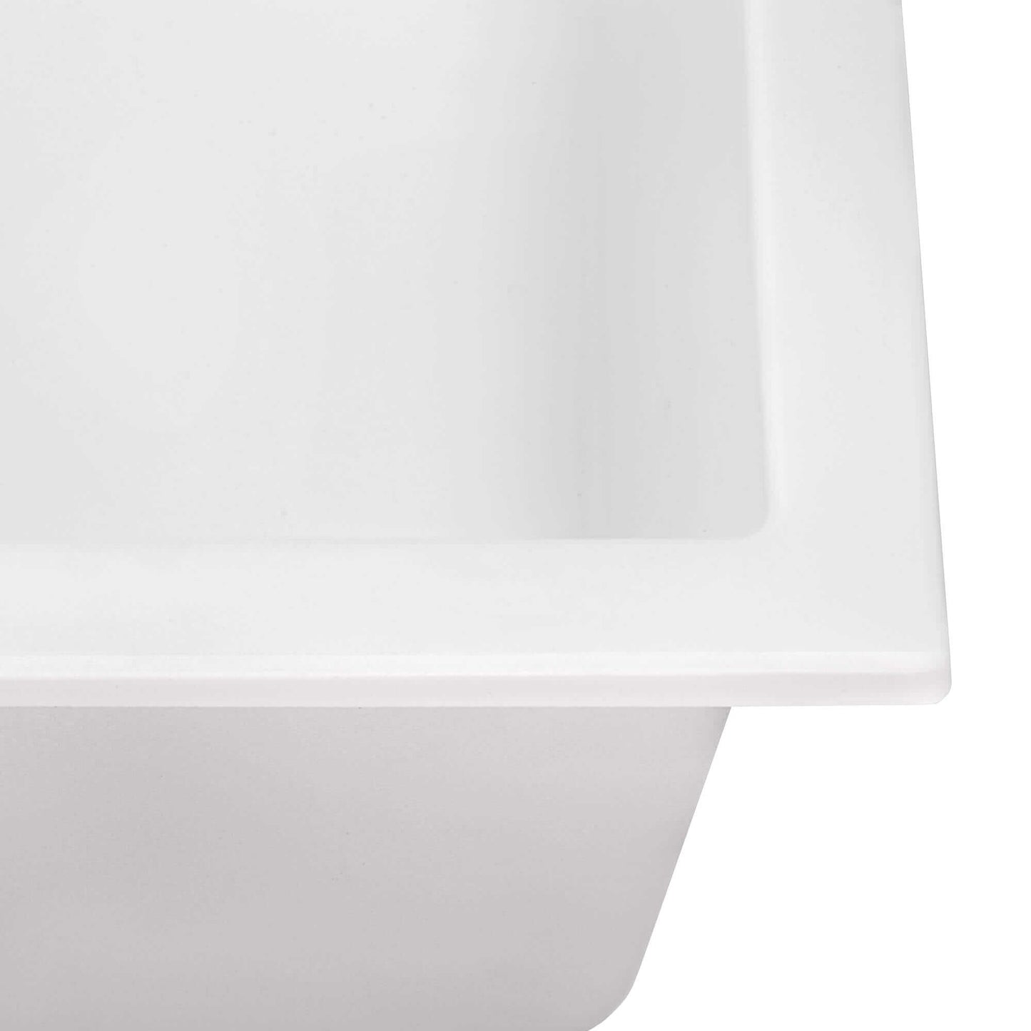 Ruvati epiGranite RVG2016 15" Undermount Single Bowl Wet Bar and Prep Sink