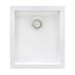 Ruvati epiGranite RVG2016 15" Undermount Single Bowl Wet Bar and Prep Sink