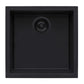 Ruvati RVG2018 17" Square Granite Composite Undermount Bar Prep Sink