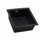 Ruvati RVG2018 17" Square Granite Composite Undermount Bar Prep Sink