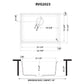 Ruvati RVG2023 23" Granite Composite Undermount Bar Prep Sink