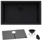 Ruvati RVG2027 27" Granite Composite Undermount Single Bowl Sink