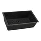 Ruvati RVG2027 27" Granite Composite Undermount Single Bowl Sink
