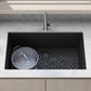 Ruvati RVG2027 27" Granite Composite Undermount Single Bowl Sink