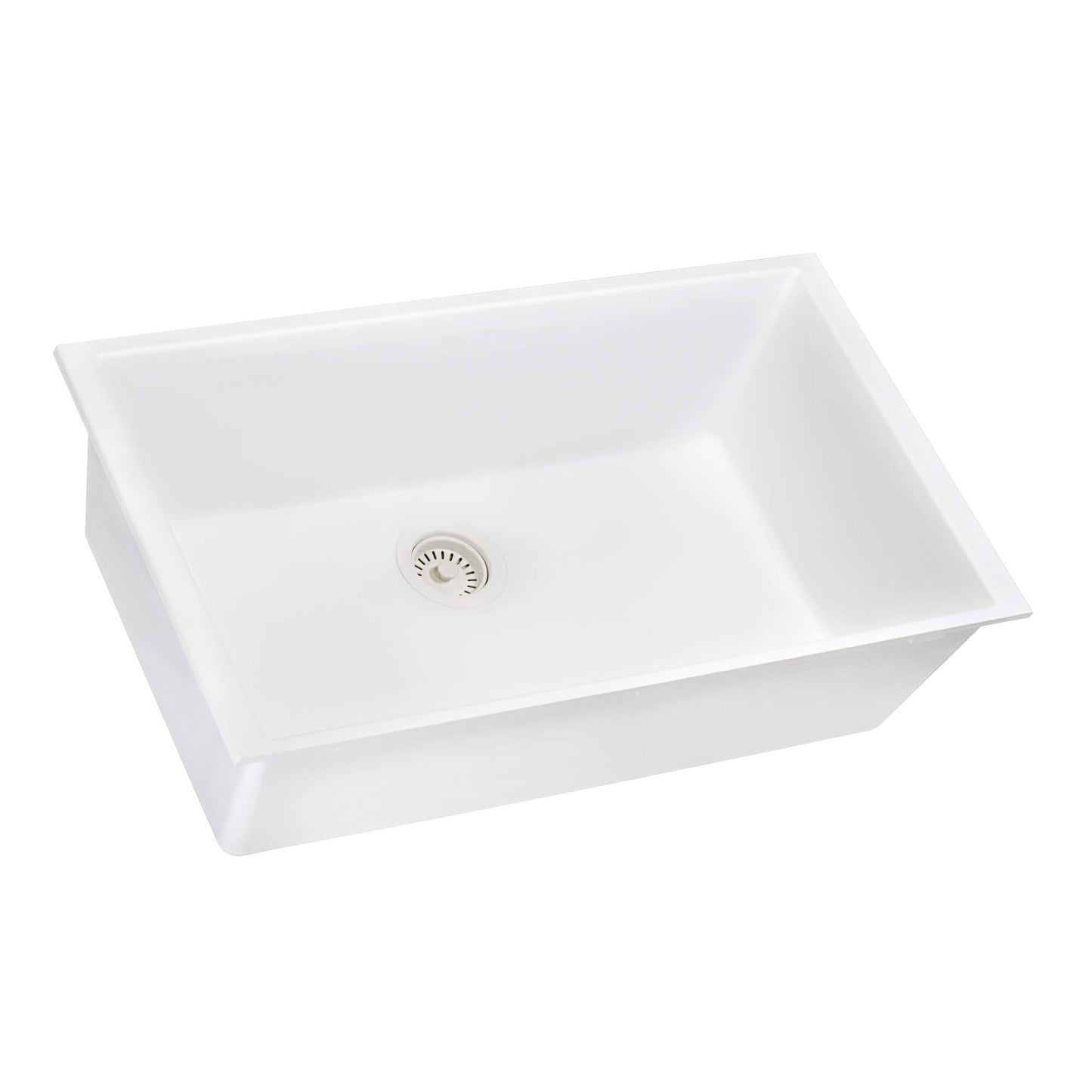 Ruvati RVG2027 27" Granite Composite Undermount Single Bowl Sink