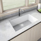 Ruvati RVG2030 30" Granite Composite Undermount Single Bowl Kitchen Sink