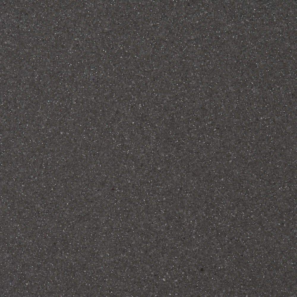 Close-up view of Ruvati 32 Undermount Sink Urban Gray granite texture with a smooth finish.