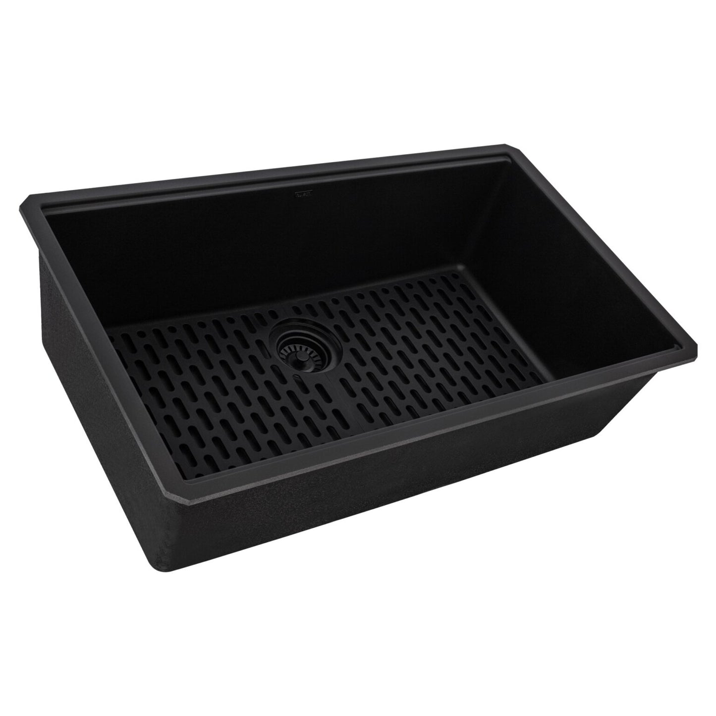 Ruvati RVG2080 32" Granite Composite Undermount Single Bowl Kitchen Sink