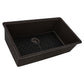 Ruvati RVG2080 32" Granite Composite Undermount Single Bowl Kitchen Sink