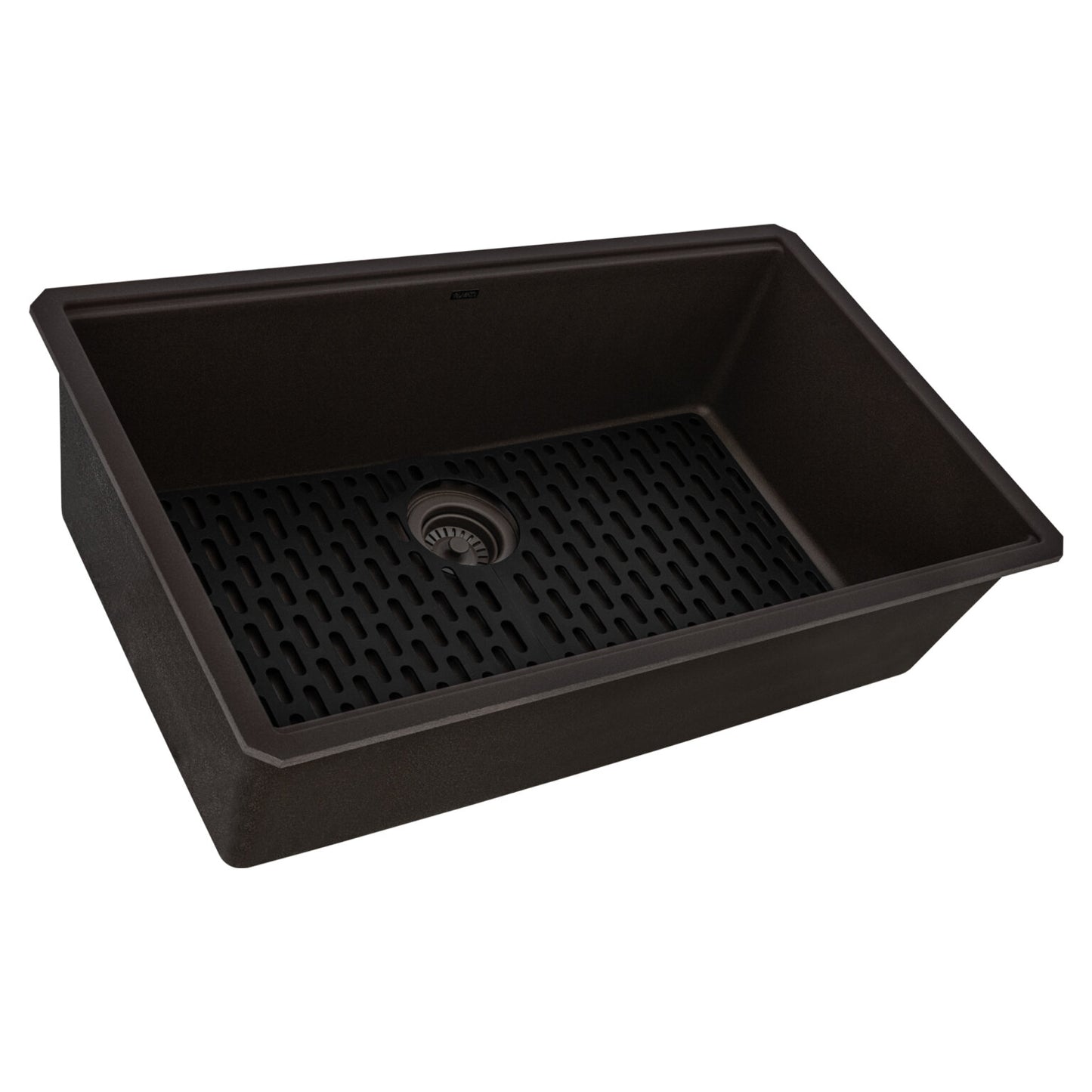 Ruvati RVG2080 32" Granite Composite Undermount Single Bowl Kitchen Sink