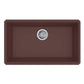Ruvati RVG2080 32" Granite Composite Undermount Single Bowl Kitchen Sink