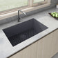 Ruvati RVG2080 32" Granite Composite Undermount Single Bowl Kitchen Sink