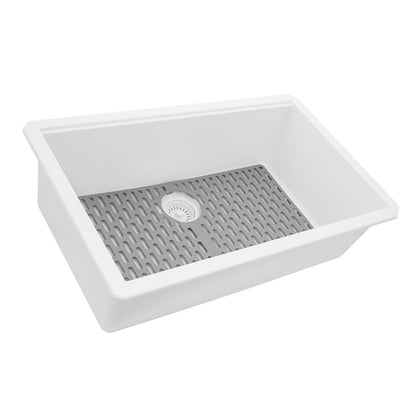 Ruvati RVG2080 32" Granite Composite Undermount Single Bowl Kitchen Sink