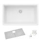 Ruvati RVG2080 32" Granite Composite Undermount Single Bowl Kitchen Sink