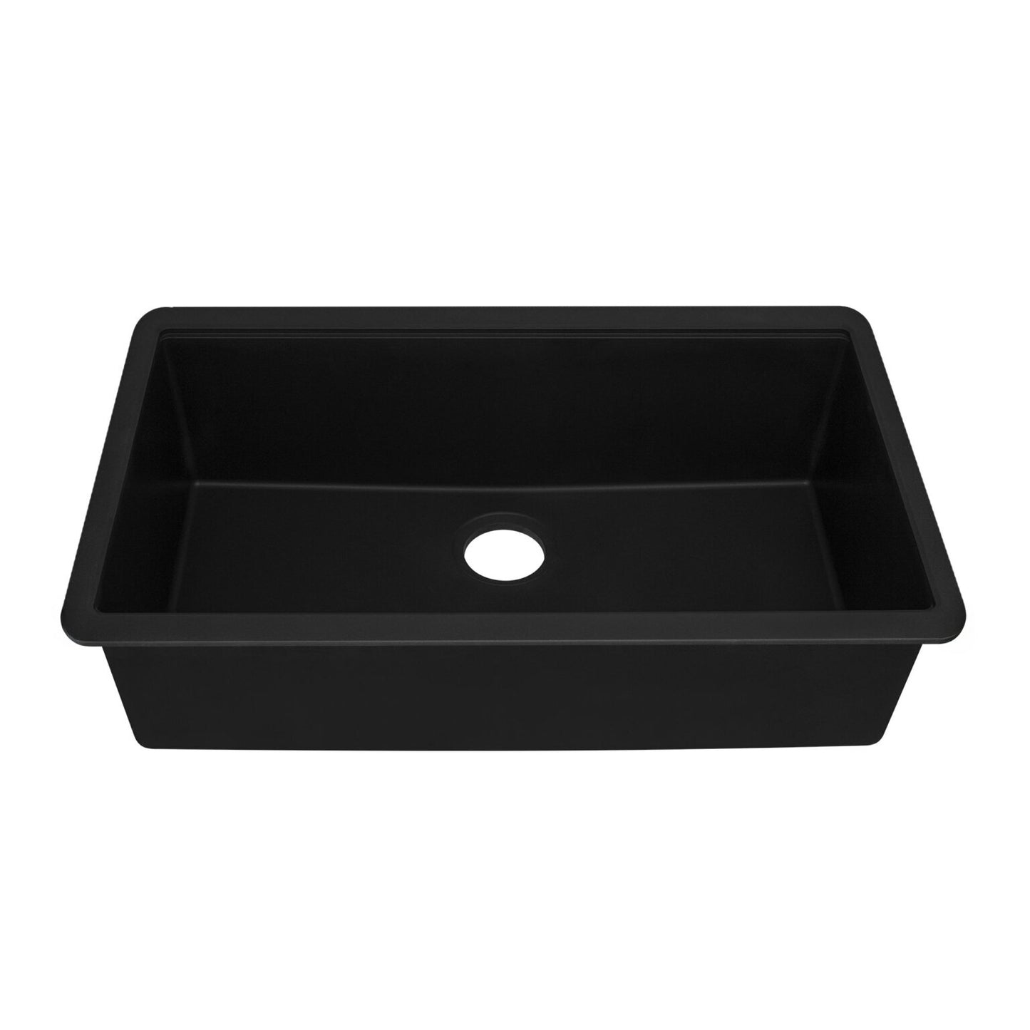 Ruvati RVG2303 32" Granite Composite Undermount Workstation Kitchen Sink