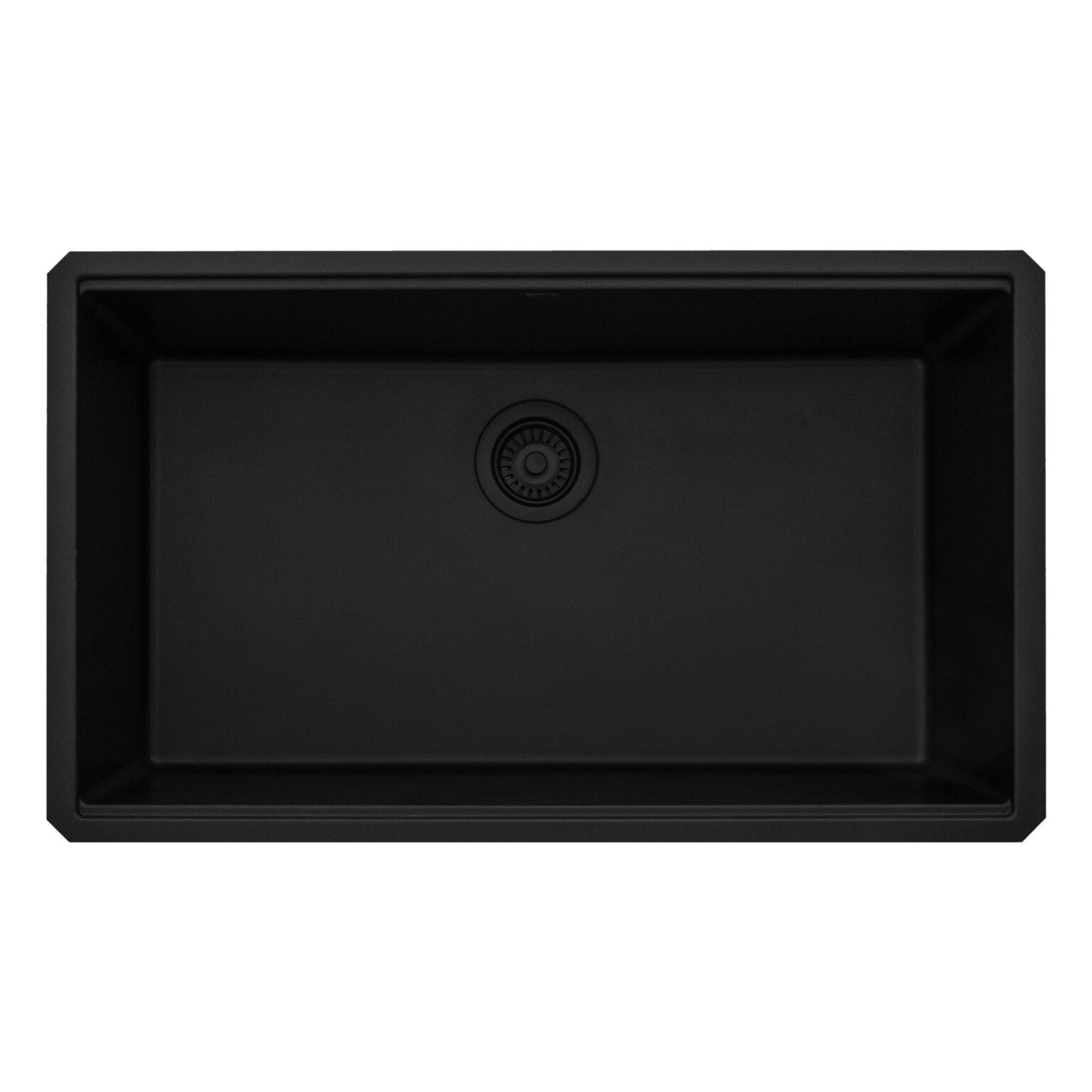 Ruvati RVG2306 32" Granite Composite Undermount Workstation Kitchen Sink