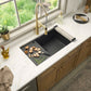Ruvati RVG2306 32" Granite Composite Undermount Workstation Kitchen Sink