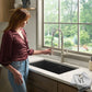 Ruvati RVG2306 32" Granite Composite Undermount Workstation Kitchen Sink