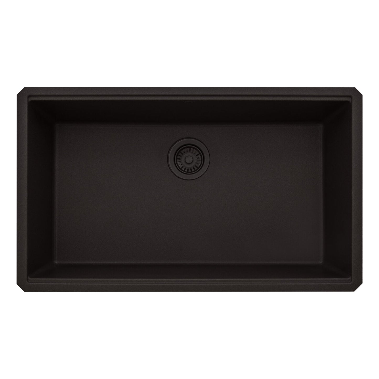 Ruvati RVG2306 32" Granite Composite Undermount Workstation Kitchen Sink