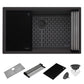 Ruvati RVG2306 32" Granite Composite Undermount Workstation Kitchen Sink
