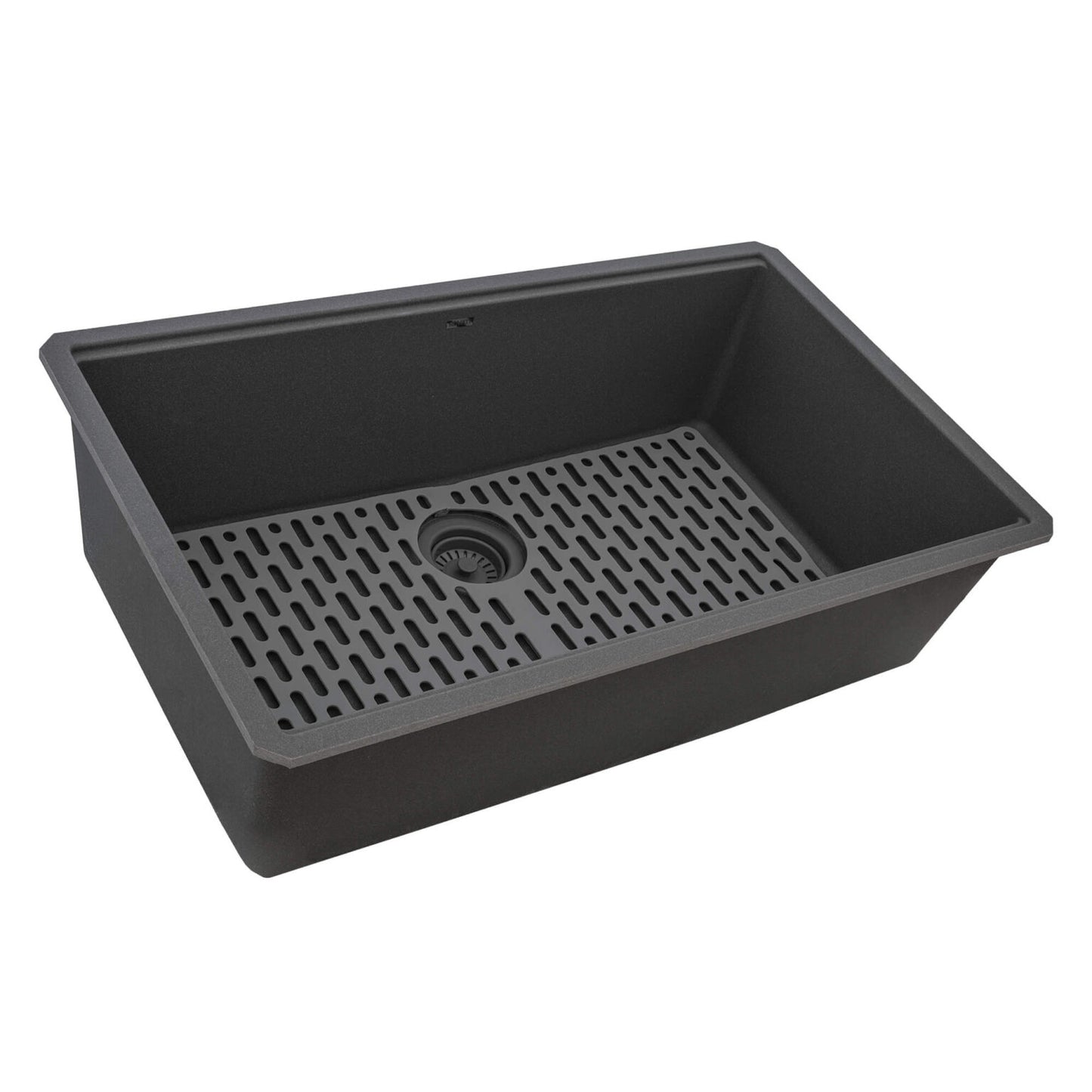 Ruvati RVG2306 32" Granite Composite Undermount Workstation Kitchen Sink