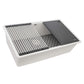 Ruvati RVG2306 32" Granite Composite Undermount Workstation Kitchen Sink