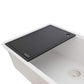 Ruvati RVG2306 32" Granite Composite Undermount Workstation Kitchen Sink