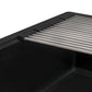 Ruvati RVG2343 32" Granite Composite Undermount Workstation Sink