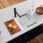 Ruvati RVG2343 32" Granite Composite Undermount Workstation Sink