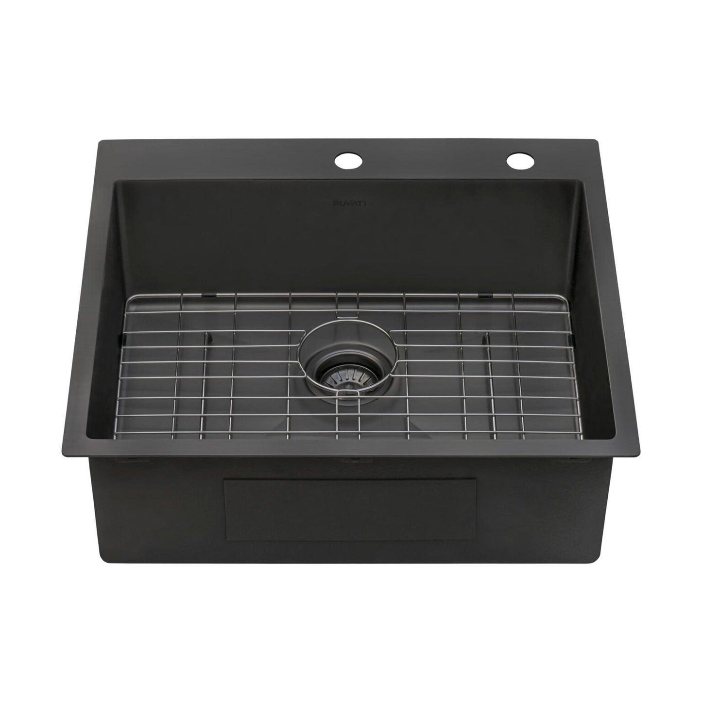 Ruvati 25" Terraza Nano-PVD Topmount Kitchen Sink Single Bowl - RVH5007