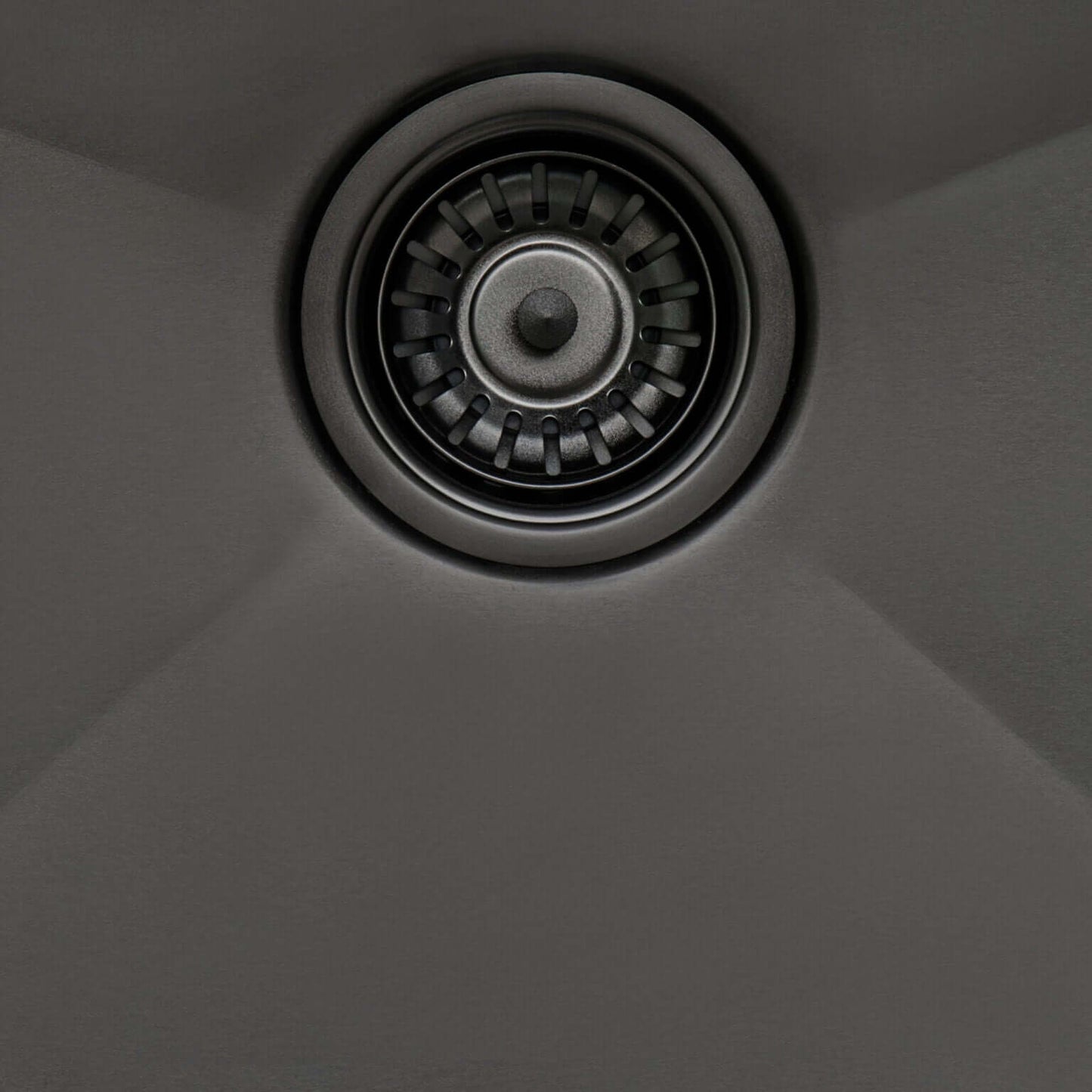 Ruvati 25" Terraza Nano-PVD Topmount Kitchen Sink Single Bowl - RVH5007 drain and interior design