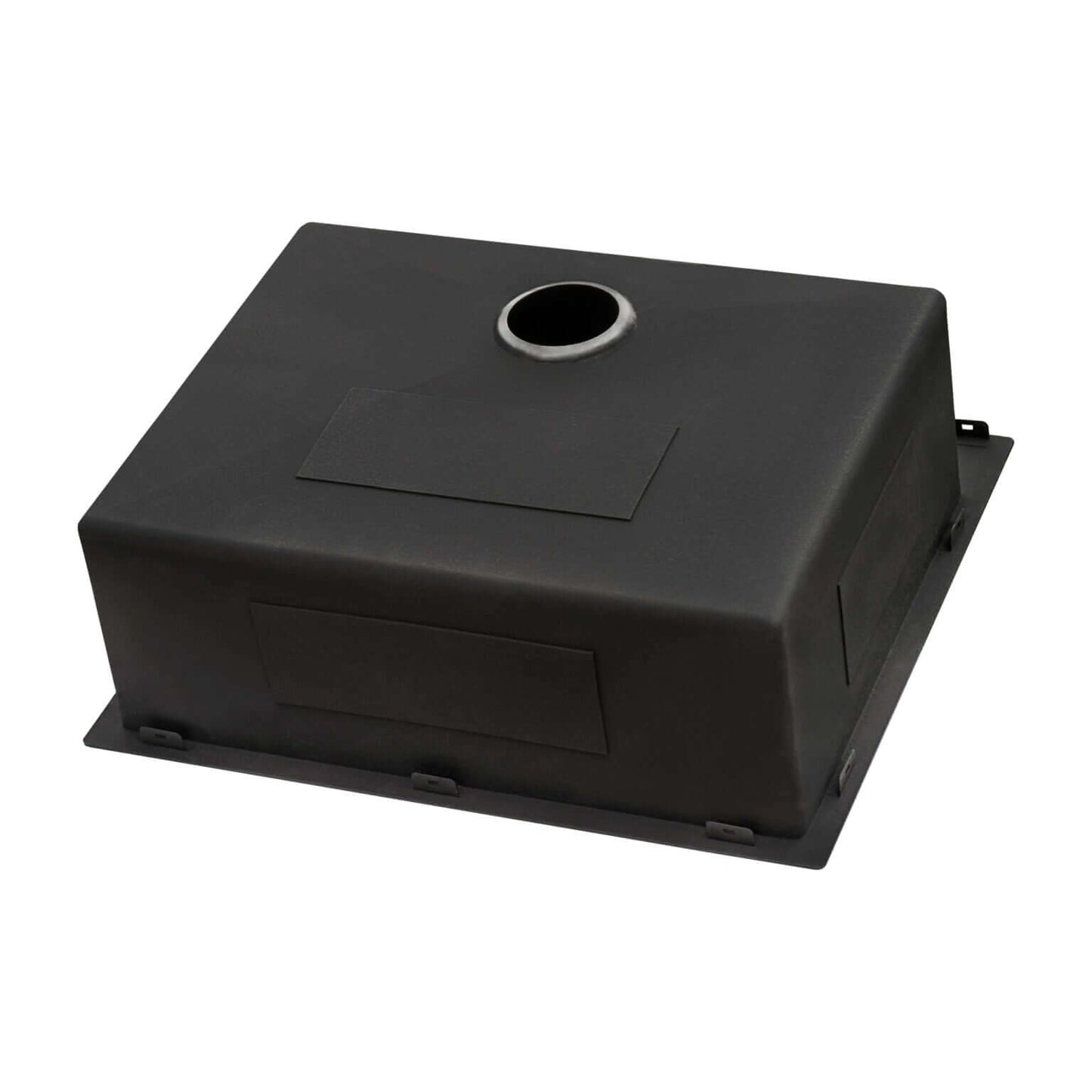 Ruvati 25" Terraza Nano-PVD Topmount Kitchen Sink Single Bowl - RVH5007 black sink component