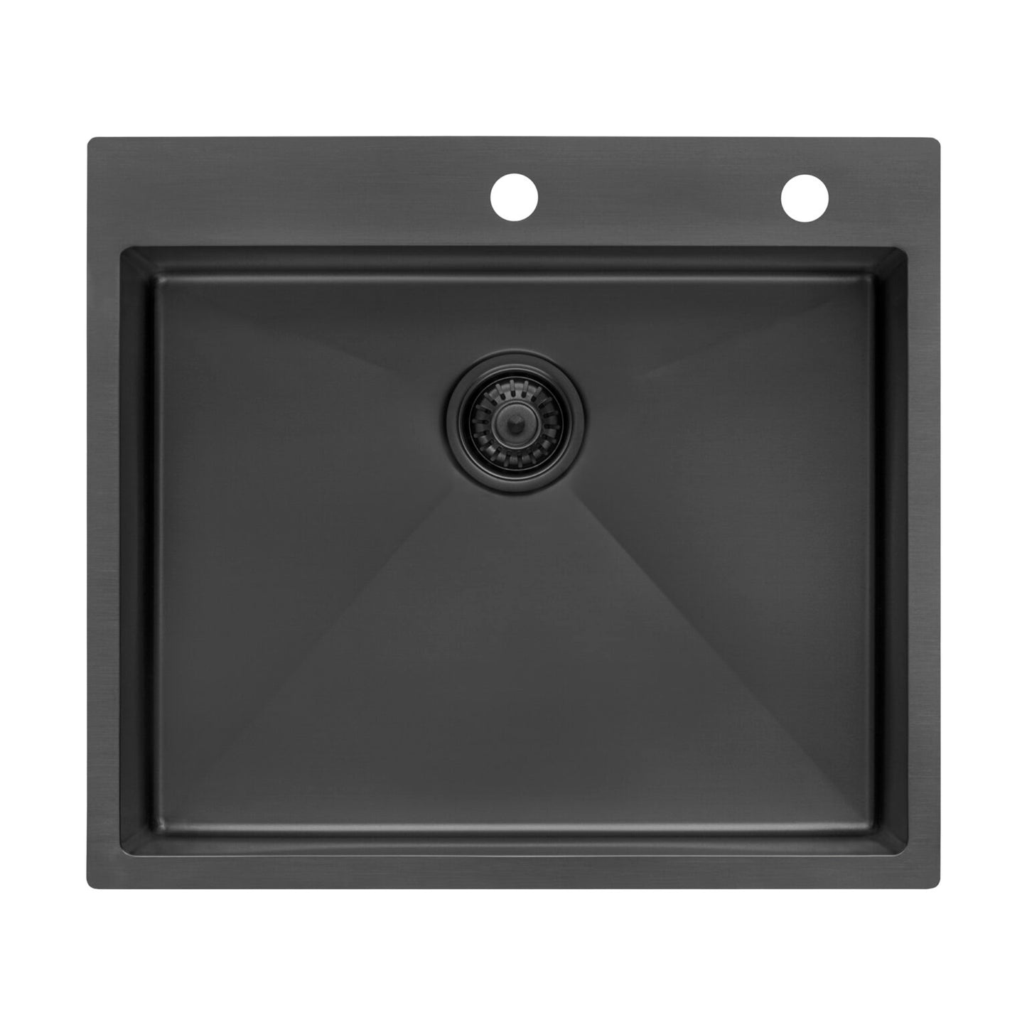 Ruvati 25" Terraza Nano-PVD Topmount Kitchen Sink Single Bowl - RVH5007