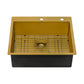 Ruvati 25" Terraza Nano-PVD Topmount Kitchen Sink Single Bowl - RVH5007