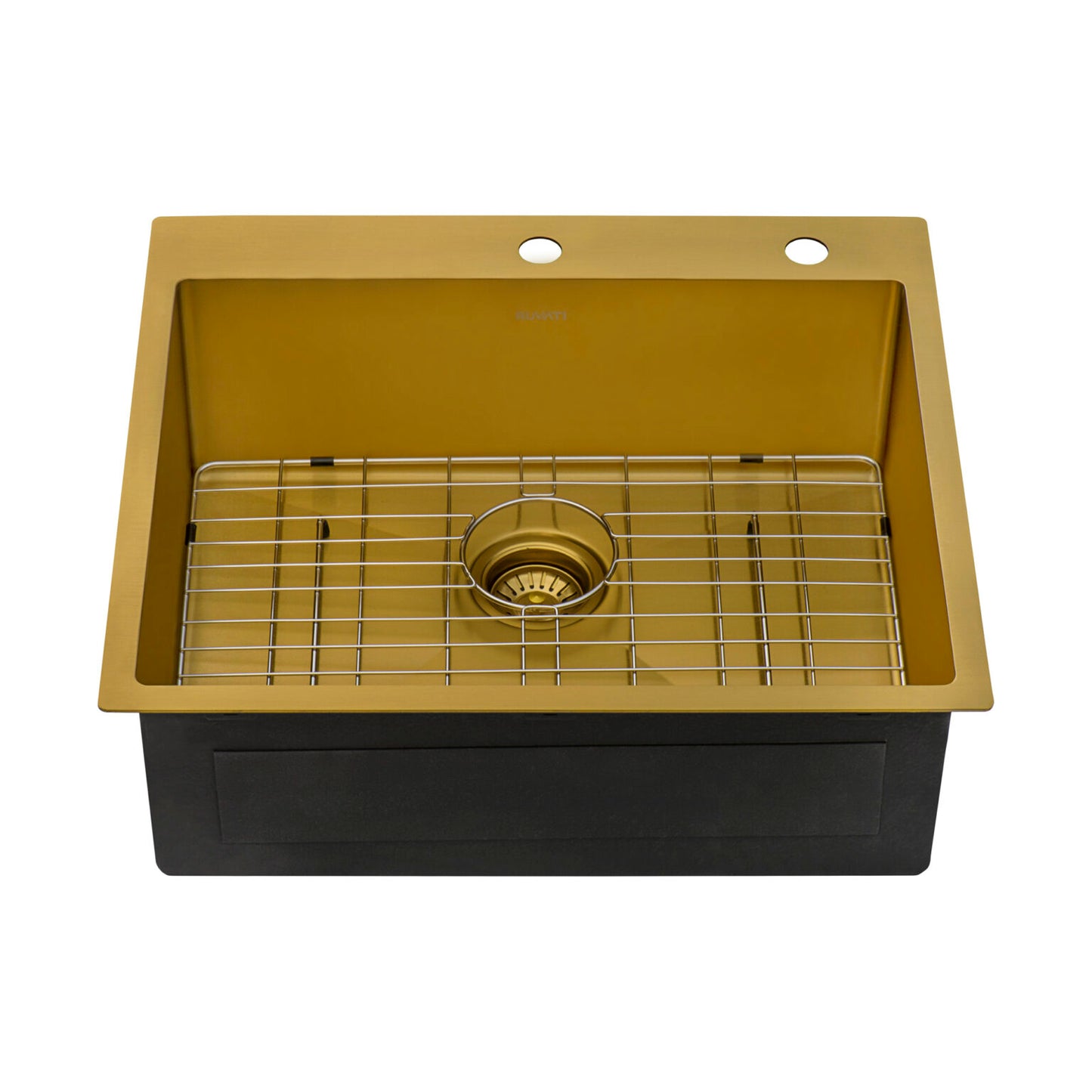 Ruvati 25" Terraza Nano-PVD Topmount Kitchen Sink Single Bowl - RVH5007