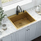 Ruvati 25" Terraza Nano-PVD Topmount Kitchen Sink Single Bowl - RVH5007
