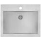 Ruvati 21" x 17" Ariaso Nano-PVD Arc Bowl Bathroom Sink Topmount - RVH5110