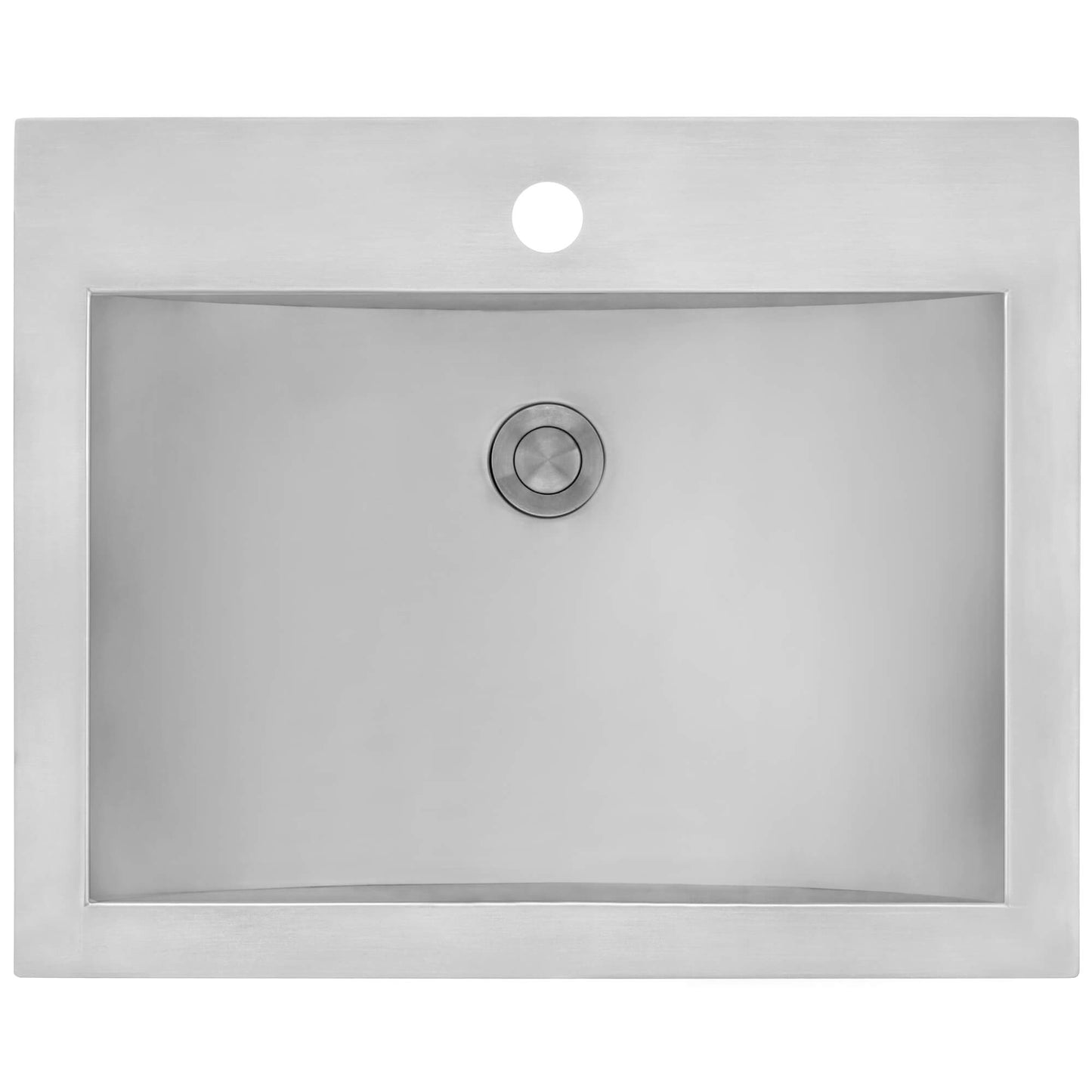 Ruvati 21" x 17" Ariaso Nano-PVD Arc Bowl Bathroom Sink Topmount - RVH5110