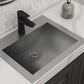 Ruvati 21" x 17" Ariaso Nano-PVD Arc Bowl Bathroom Sink Topmount - RVH5110