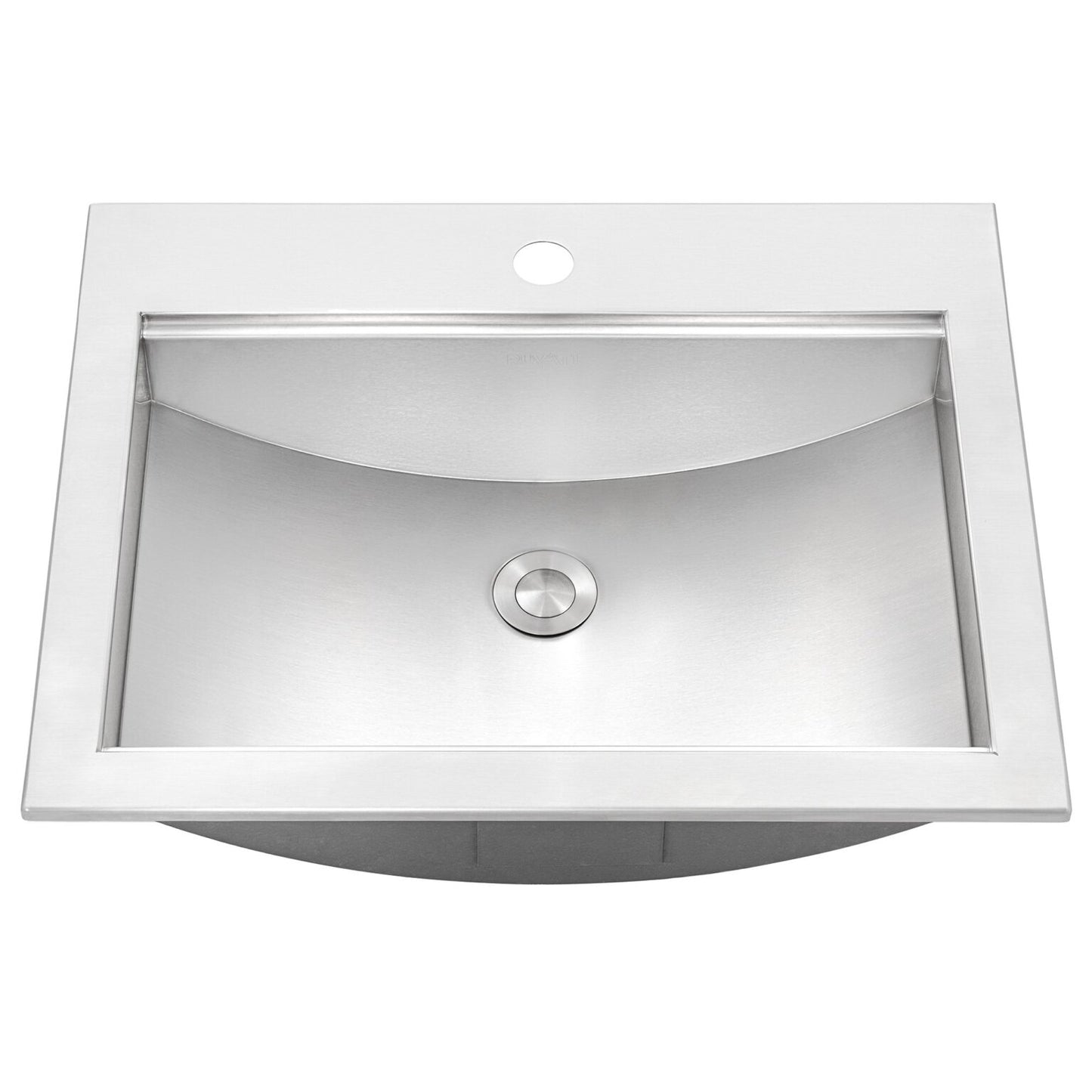 Ruvati 21" x 17" Brenna Workstation Bathroom Sink Topmount - RVH5521ST