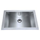 Ruvati 16" x 13" Ariaso Arc Bowl Bathroom Sink Undermount - RVH6106 in stainless steel finish