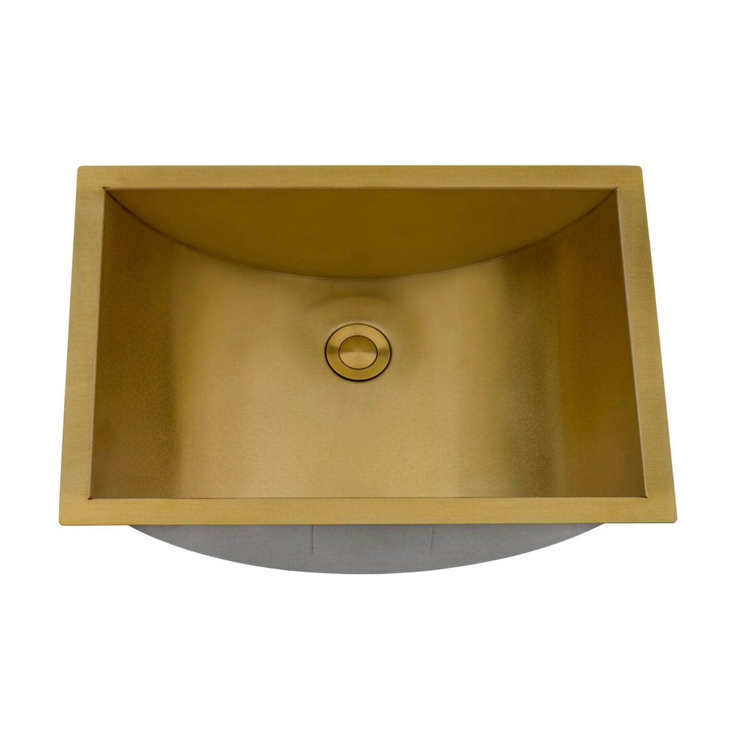 Ruvati 18" x 13" Ariaso Arc Bowl Bathroom Sink Undermount - RVH6107
