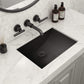 Ruvati 20" x 14" Ariaso Nano-PVD Arc Bowl Bathroom Sink Undermount - RVH6110