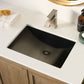 Ruvati 20" x 14" Ariaso Nano-PVD Arc Bowl Bathroom Sink Undermount - RVH6110