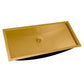 Ruvati 30" x 14" Ariaso Nano-PVD Arc Bowl Bathroom Sink Undermount - RVH6120