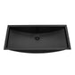 Ruvati 34" x 14" Ariaso Nano-PVD Arc Bowl Bathroom Sink Undermount - RVH6134