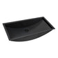 Ruvati 34" x 14" Ariaso Nano-PVD Arc Bowl Bathroom Sink Undermount - RVH6134